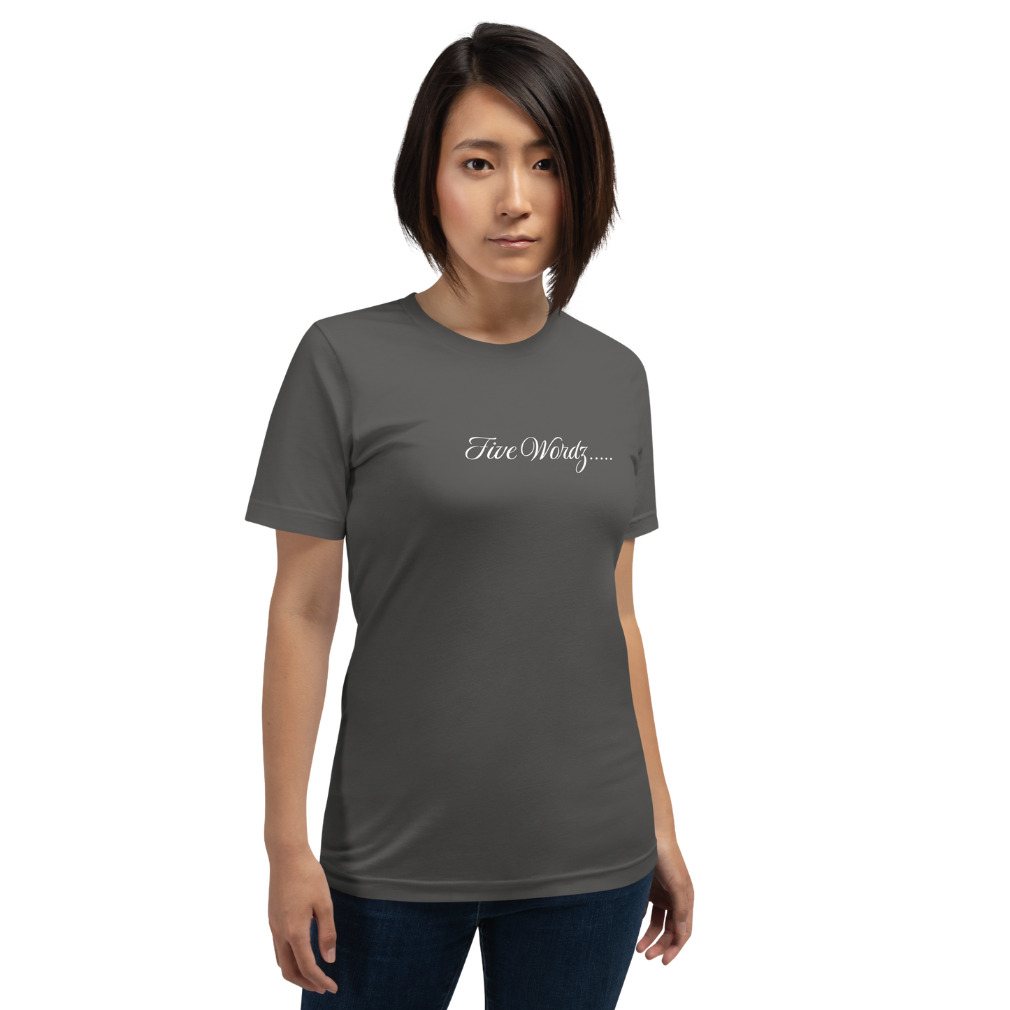 Five Wordz – T-Shirt (White Letters)
