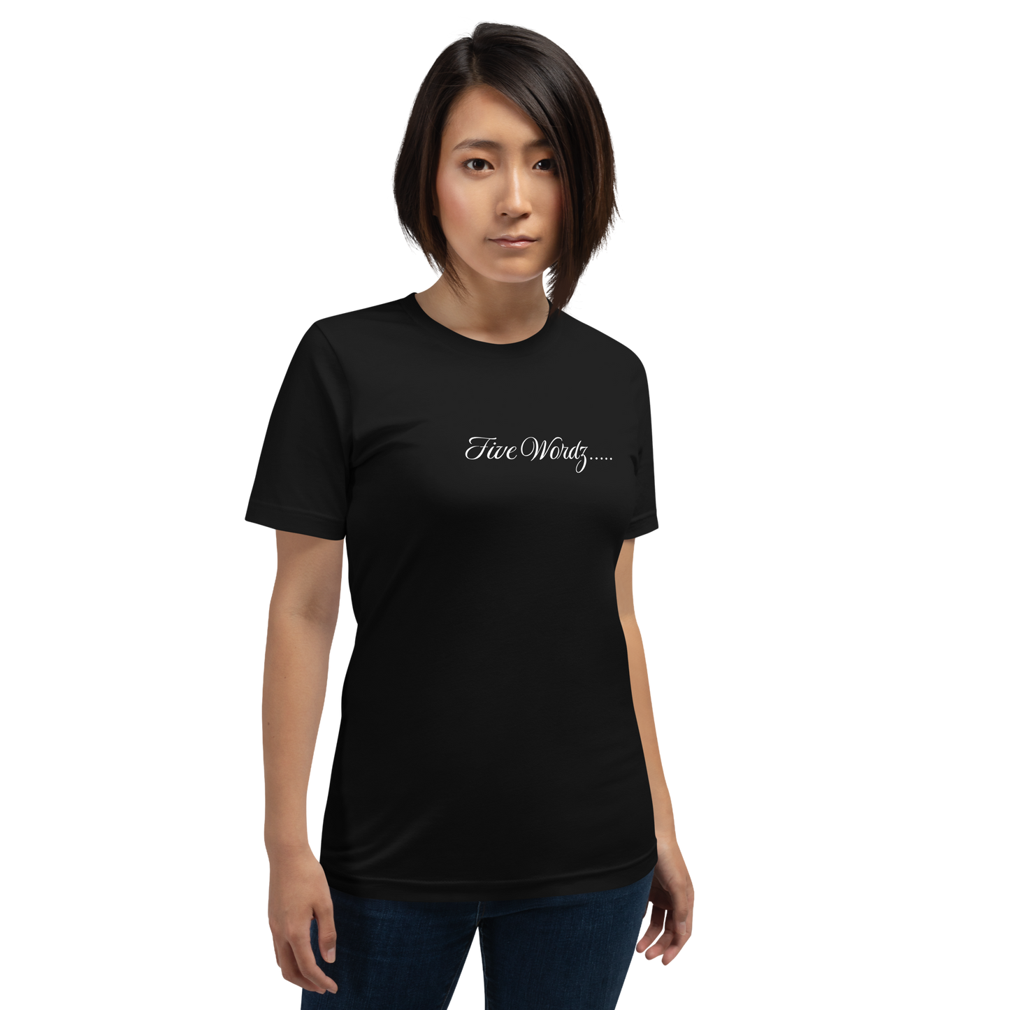Five Wordz – T-Shirt (White Letters)