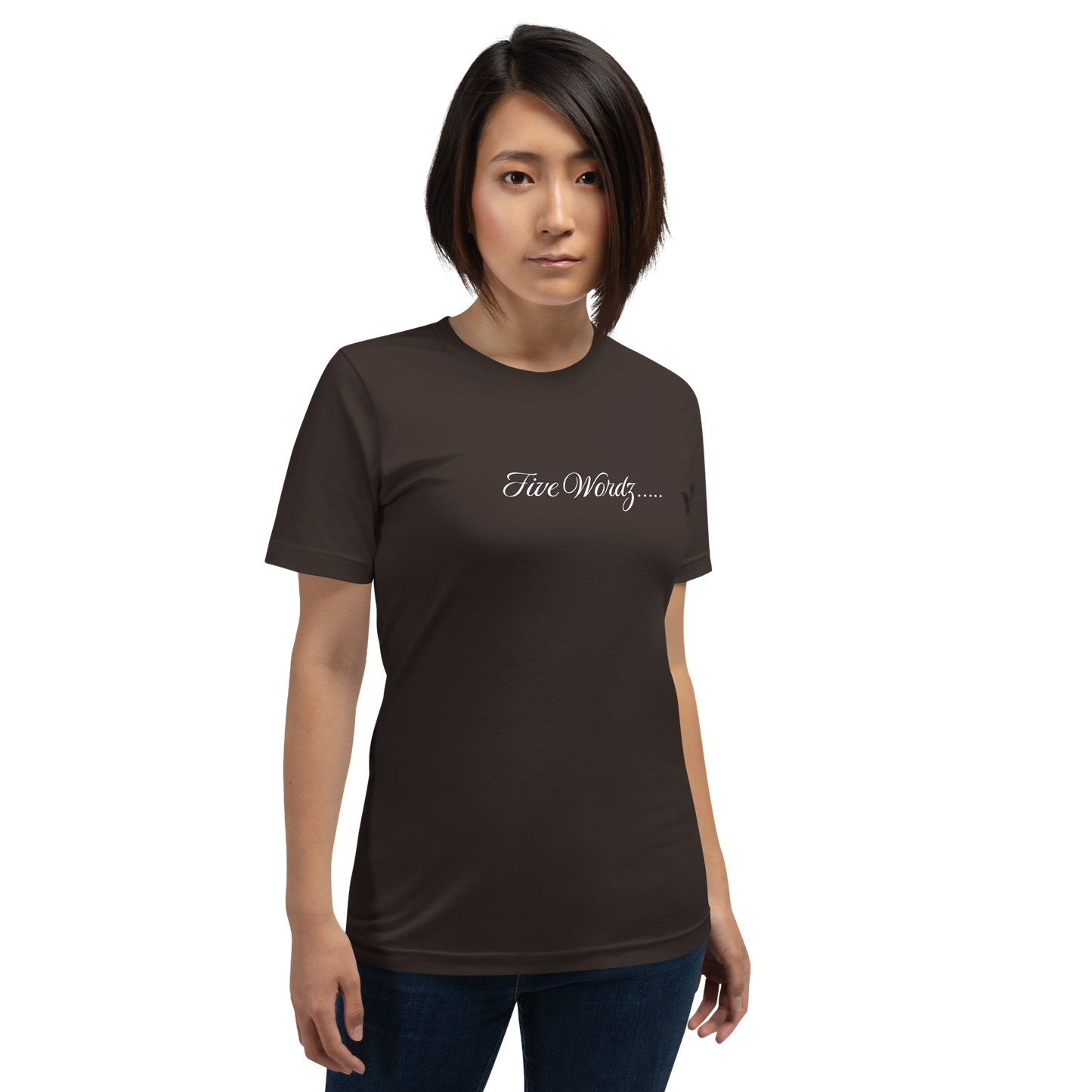 Five Wordz – T-Shirt (White Letters)