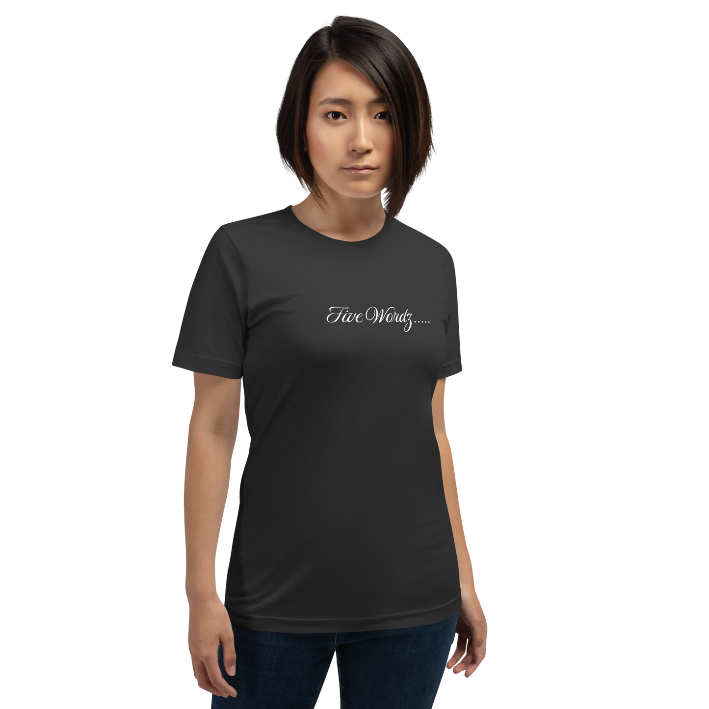 Five Wordz – T-Shirt (White Letters)
