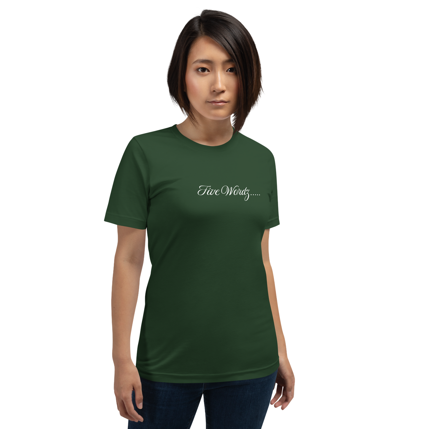 Five Wordz – T-Shirt (White Letters)