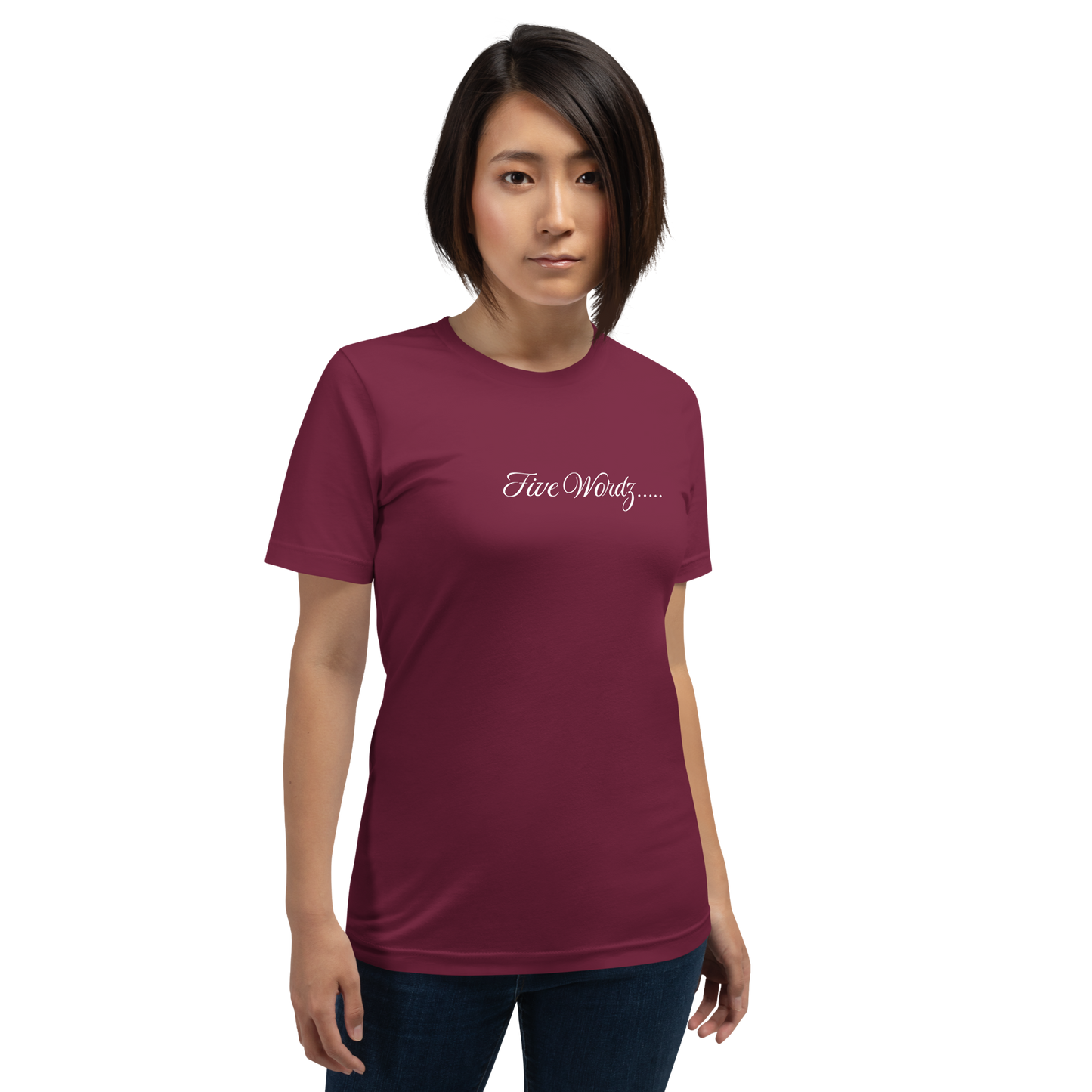 Five Wordz – T-Shirt (White Letters)