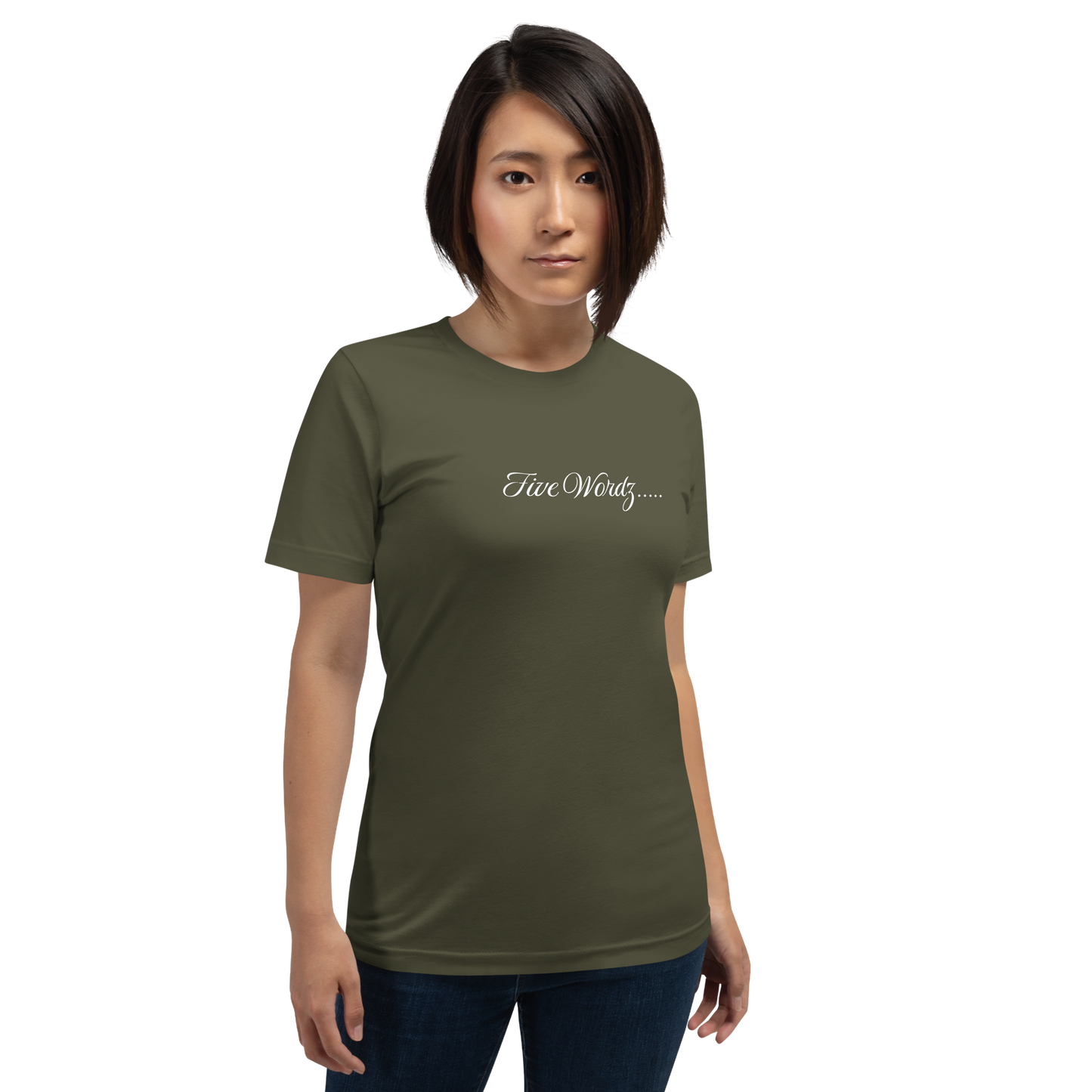 Five Wordz – T-Shirt (White Letters)