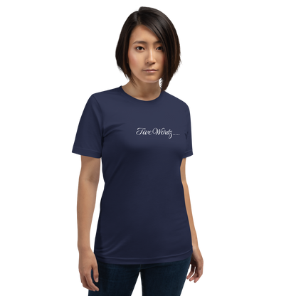Five Wordz – T-Shirt (White Letters)