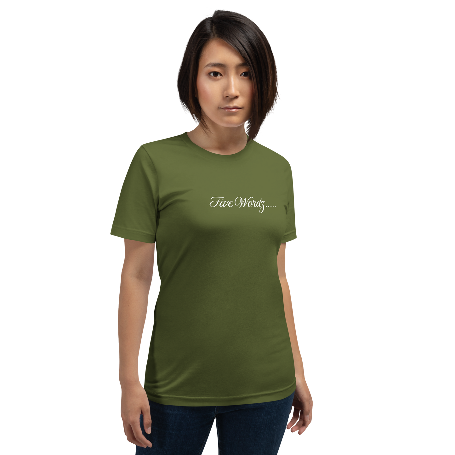 Five Wordz – T-Shirt (White Letters)