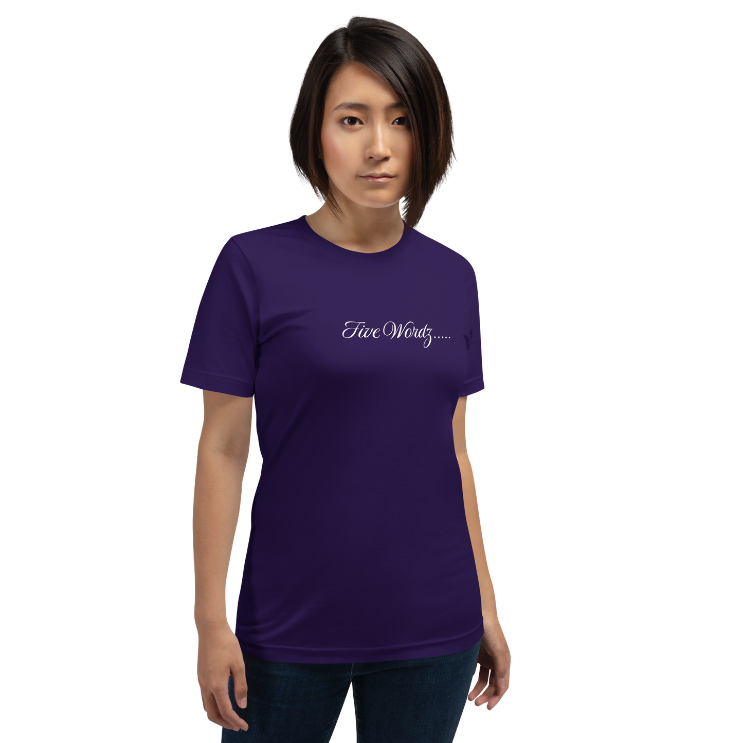 Five Wordz – T-Shirt (White Letters)