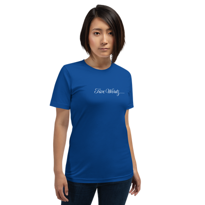 Five Wordz – T-Shirt (White Letters)